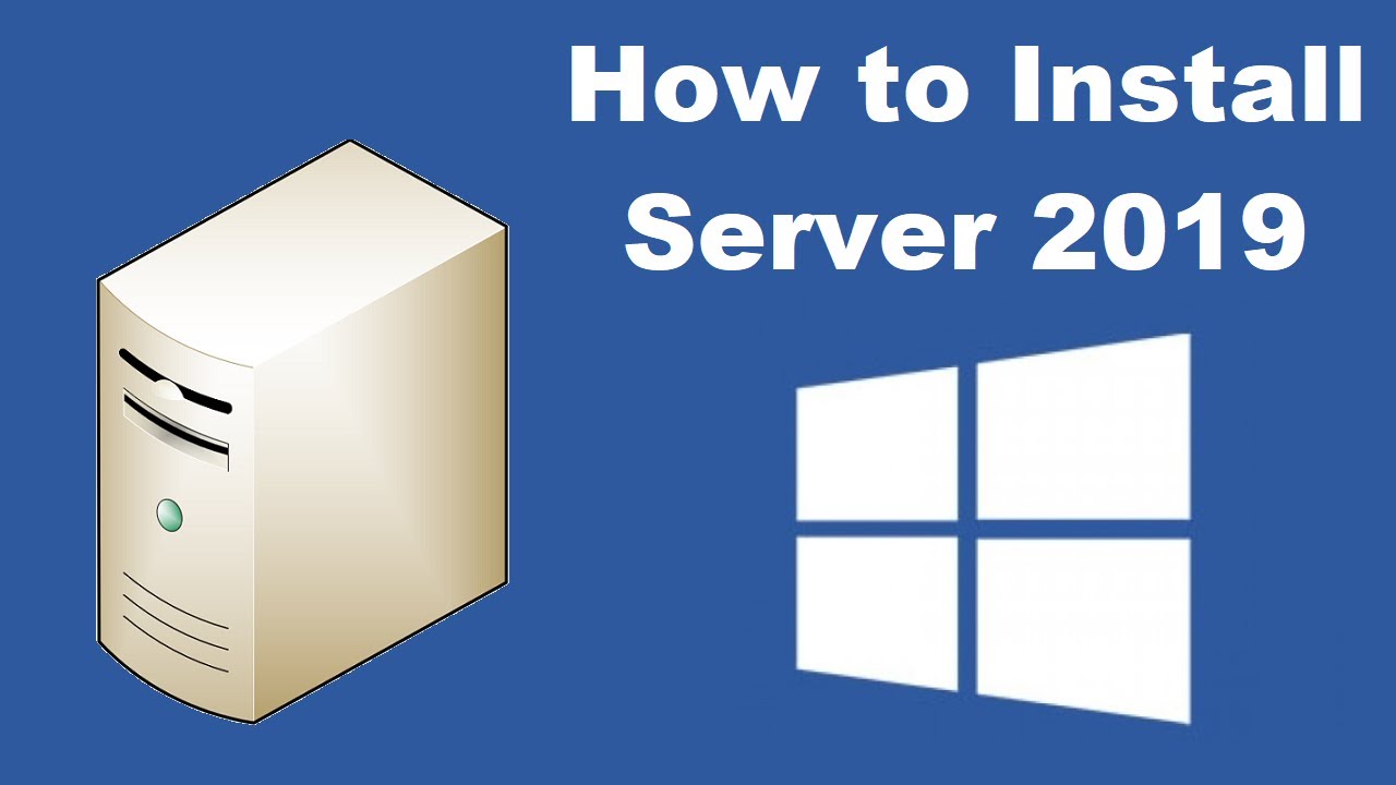 Как установить Microsoft Windows Server 2019