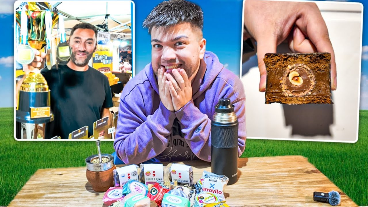 FUIMOS AL CAMPEONATO ARGENTINO DE ALFAJORES 🇦🇷|| Machete y Aye Vlogs