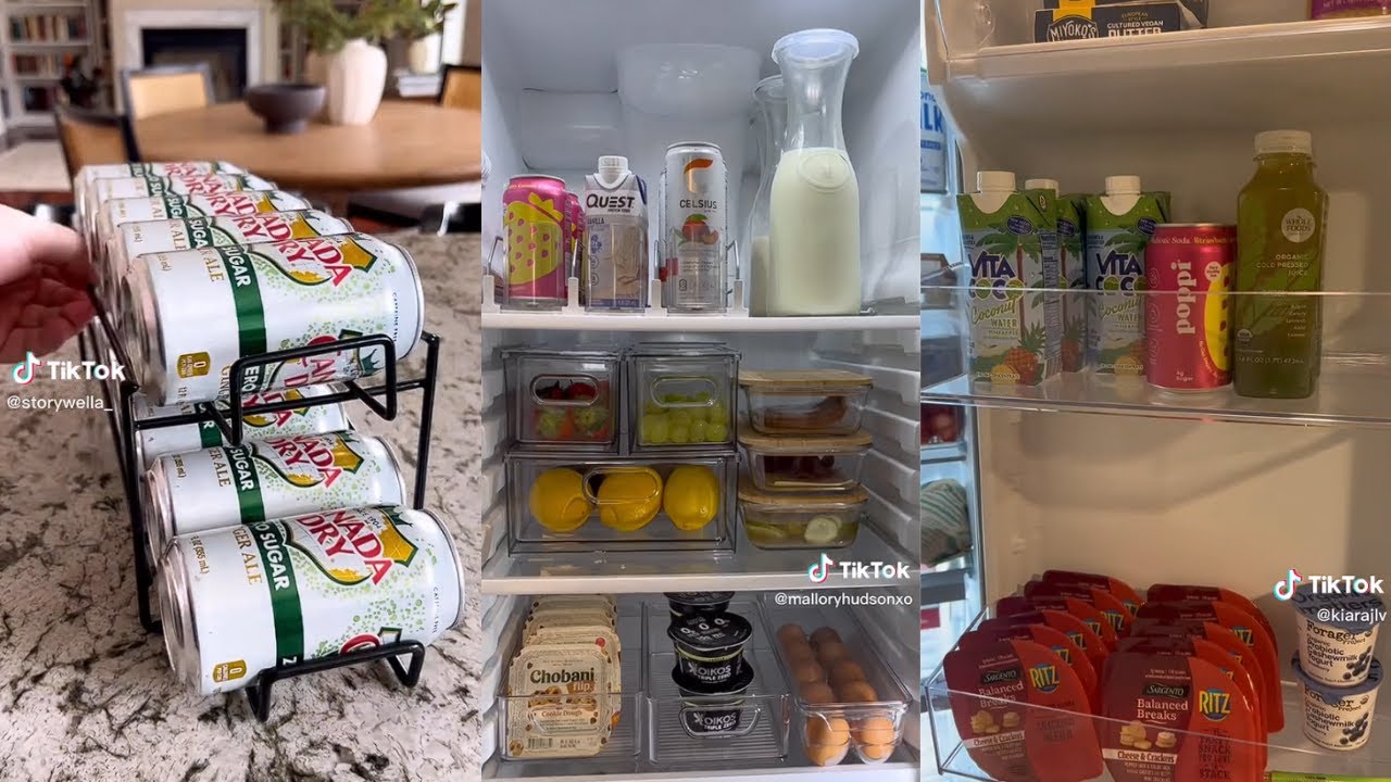 Satisfying Fridge Restock ASMR 
