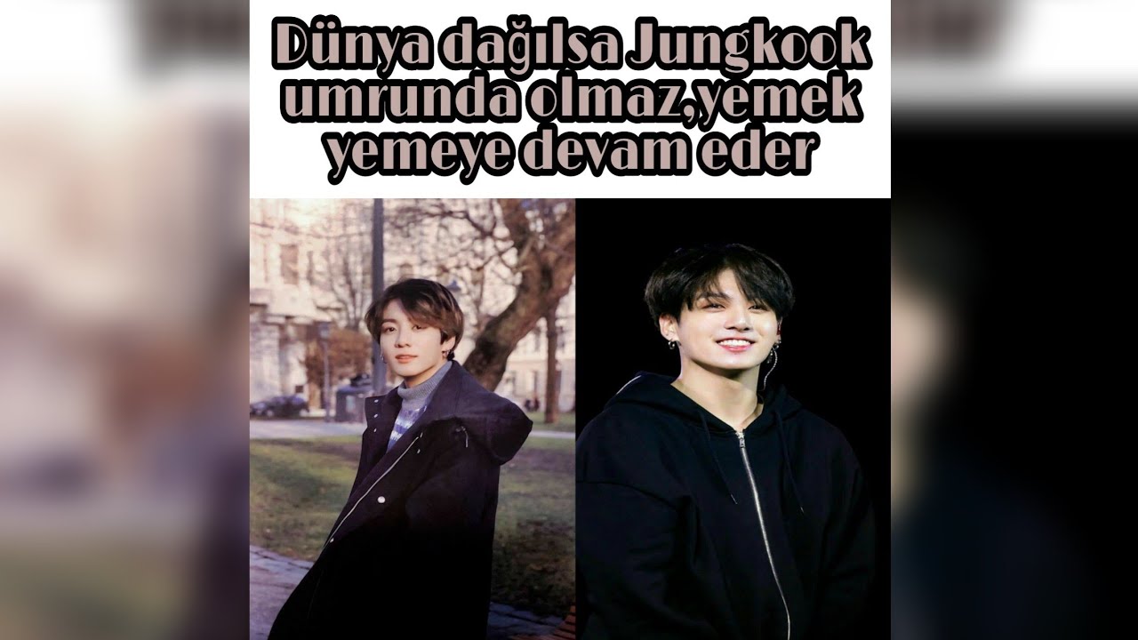 Her koşulda yemek yiyen Jungkook😂