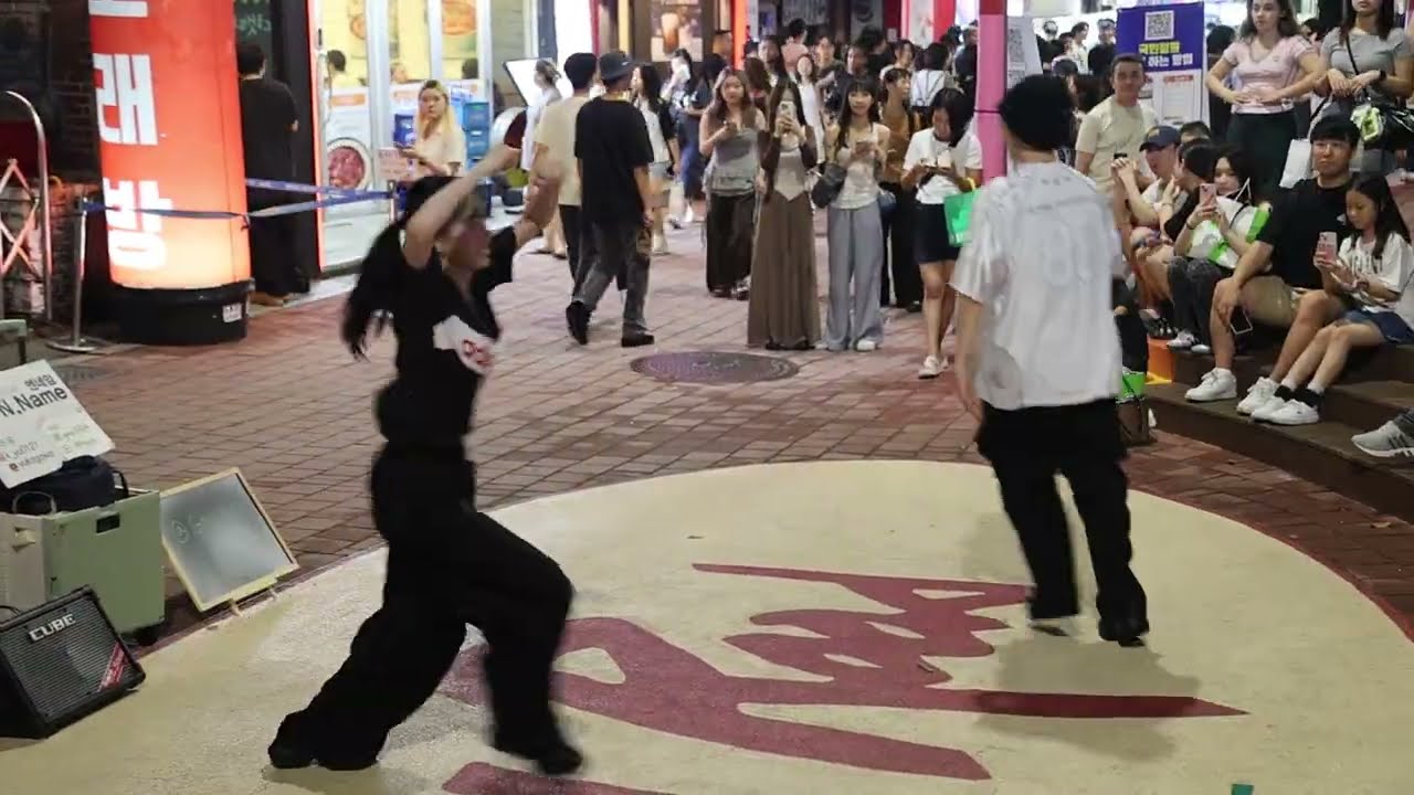 #Kpop&JHKTV]Nname#かがわゆう(Kagawayu&hyojin) hongdae kpopdance#FAMOUSALLDAY#엔네임카가와유앤효진홍대케이팝댄스#페이머스