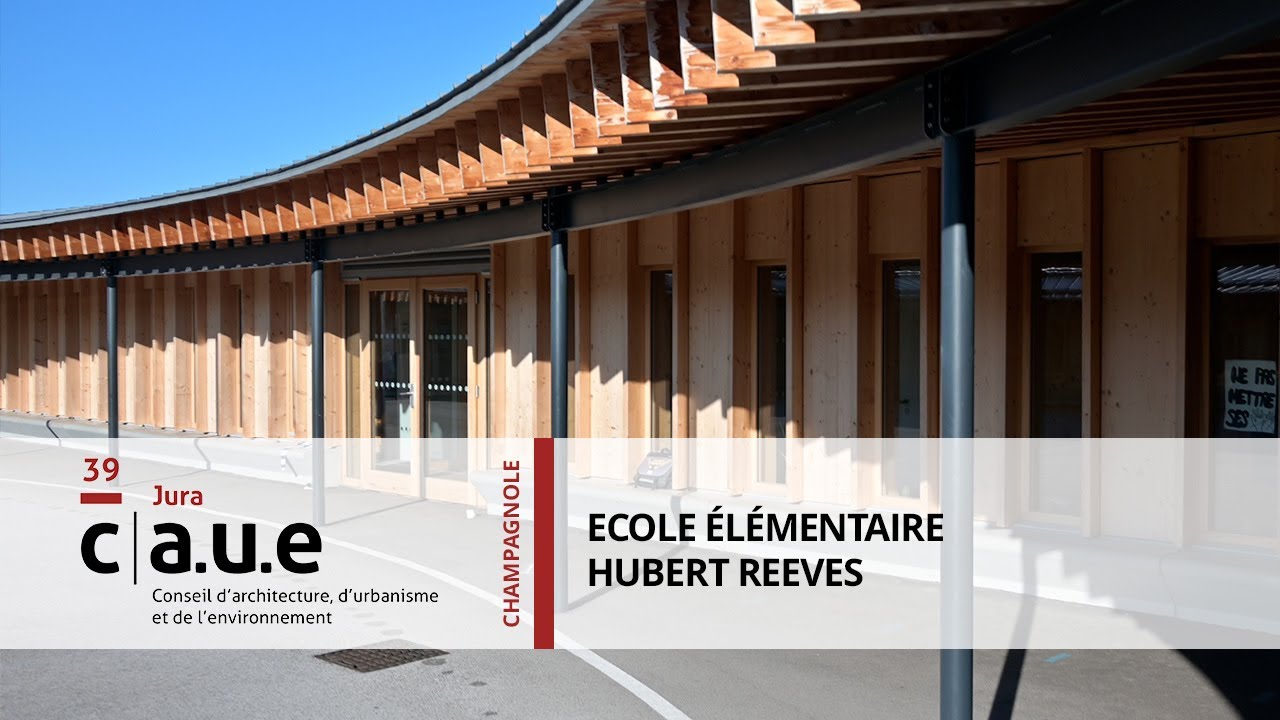 Construction de l'école élémentaire Hubert-Reeves, Champagnole (39)