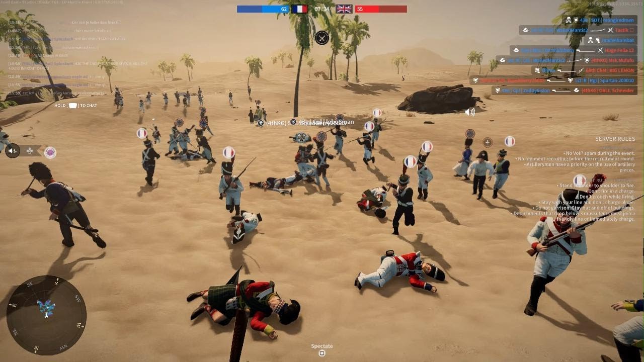 Holdfast: British counter charge crushes the french