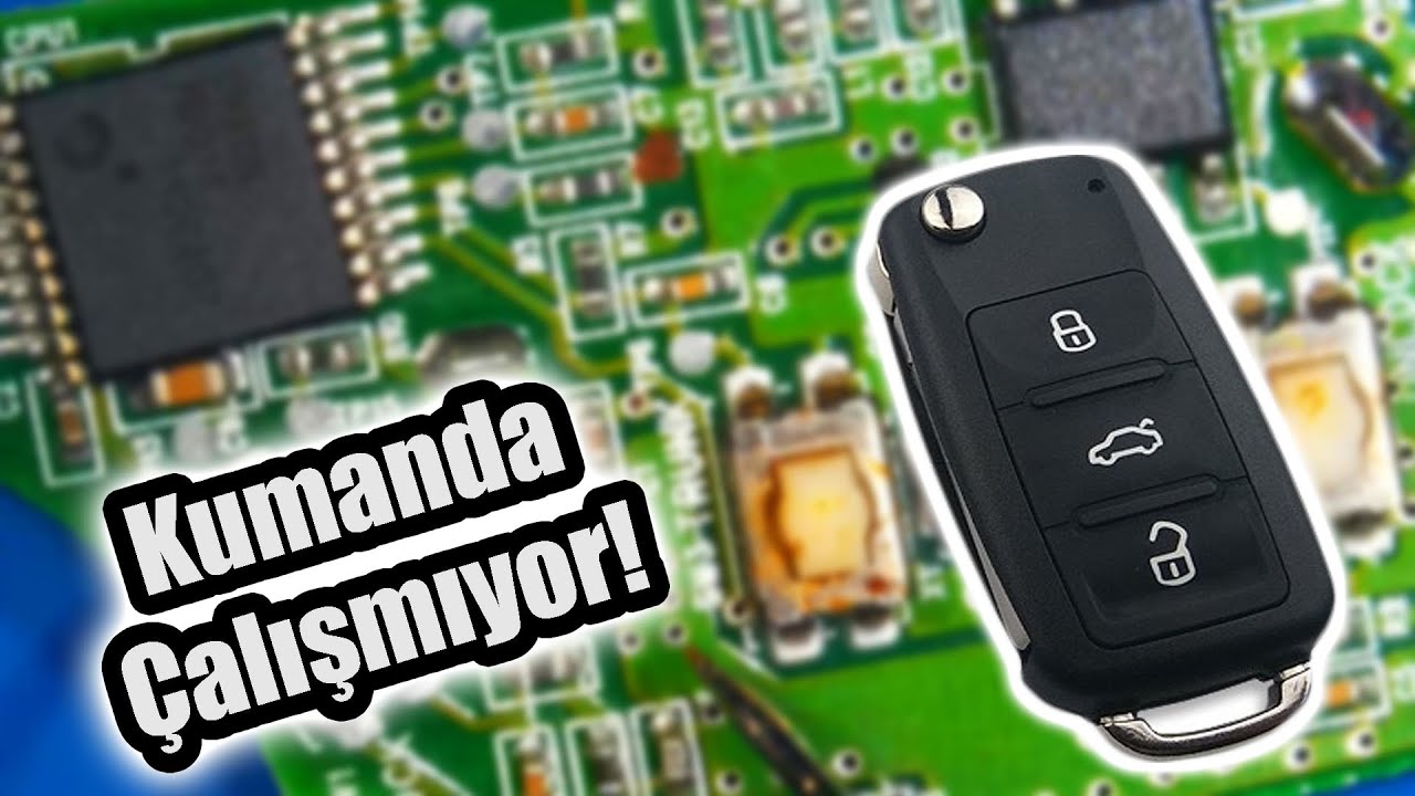 Şans Eseri Kurtulmuş! Araç Kumanda Anahtarı Tamiri