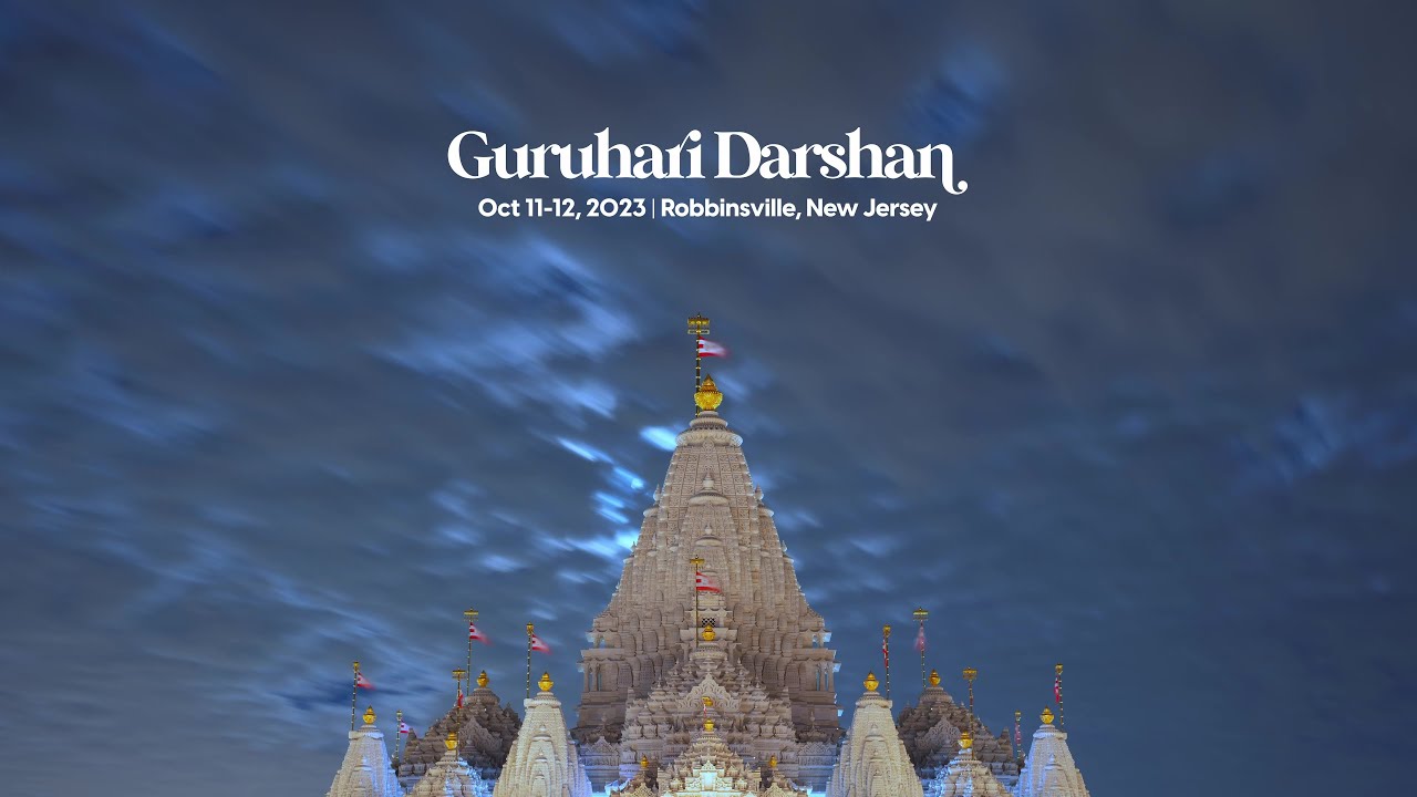 Guruhari Darshan, October 11-12, 2023, Robbinsville, NJ