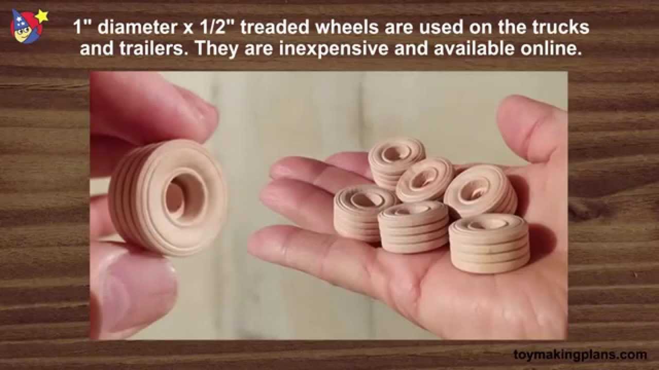 Wood Toy Plans - Peterbilt Truck Stop