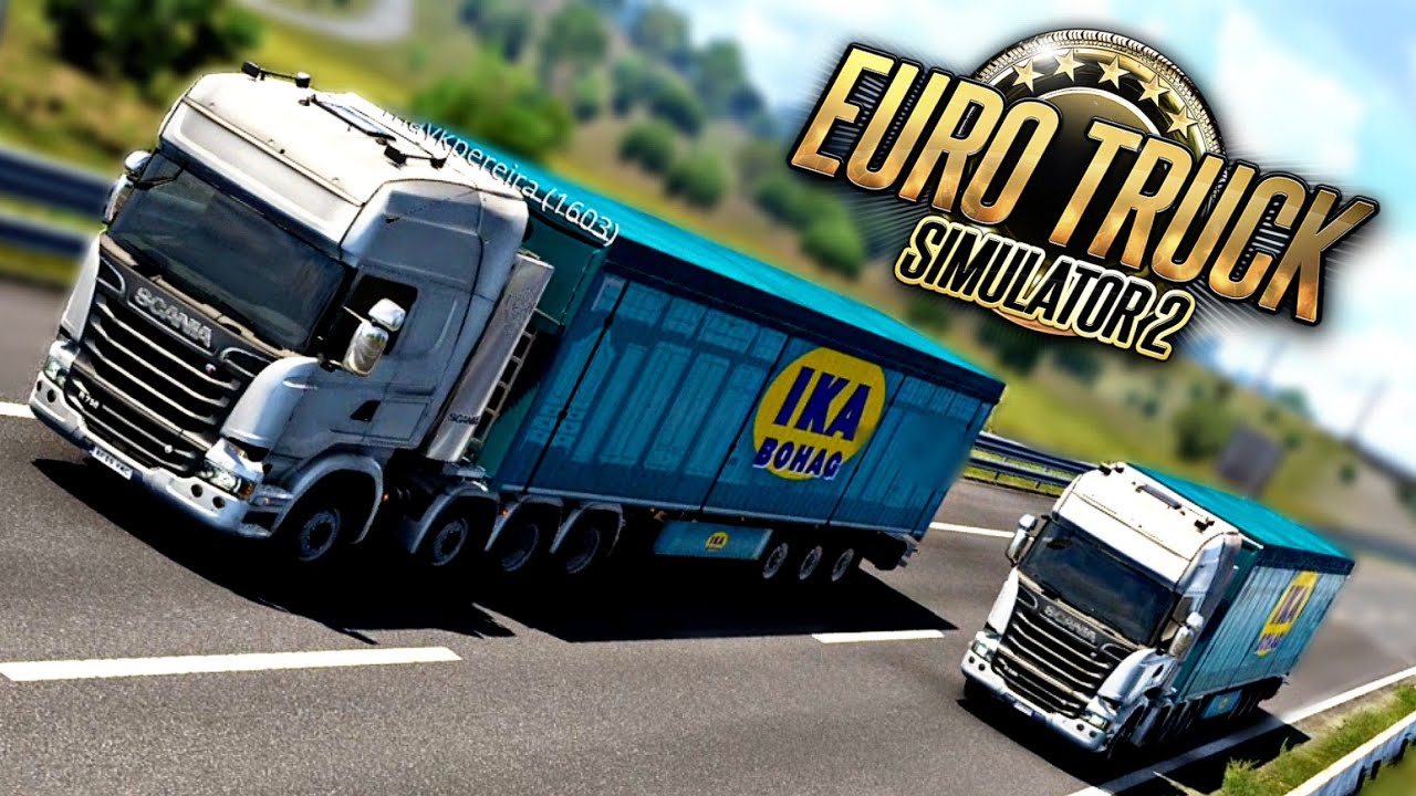 CHAMEI UM AMIGO PARA DIRIGIR PELAS RUAS DA ITALIA! ( ÉPICO ) - EURO TRUCK SIMULATOR 2 + G920