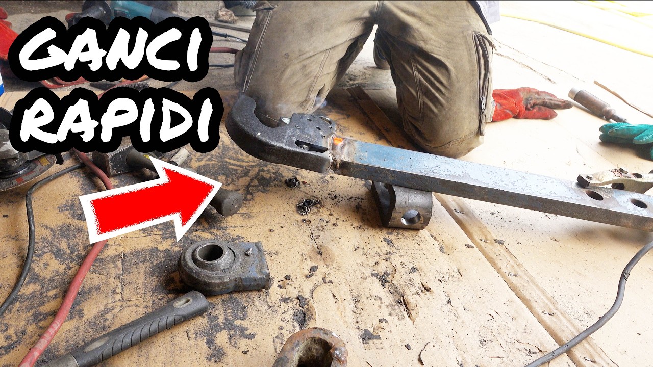 SALDO GANCI RAPIDI CBM SU TRATTORE LAMBORGHINI R704