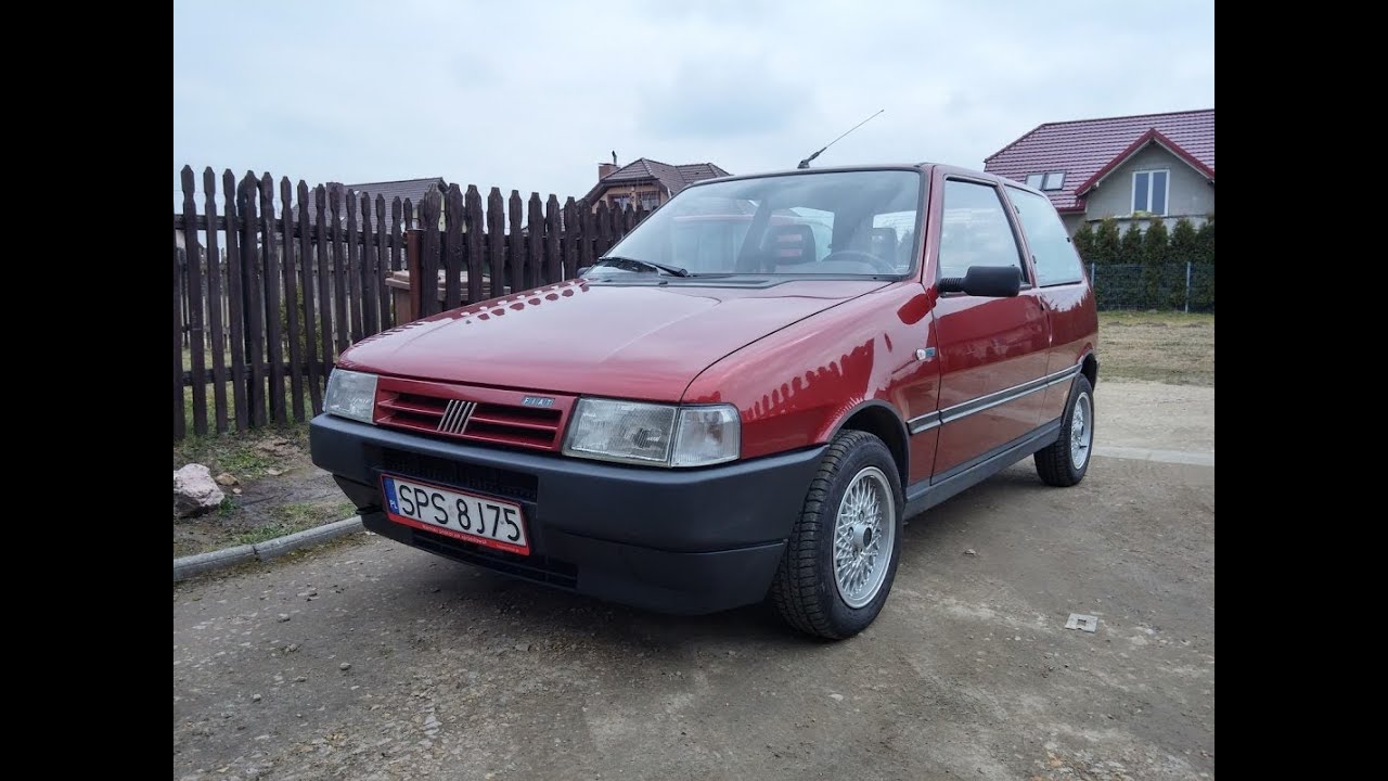 Fiat Uno 1.0 - prezentacja auta, dysza spryskiwacza z Octavii II
