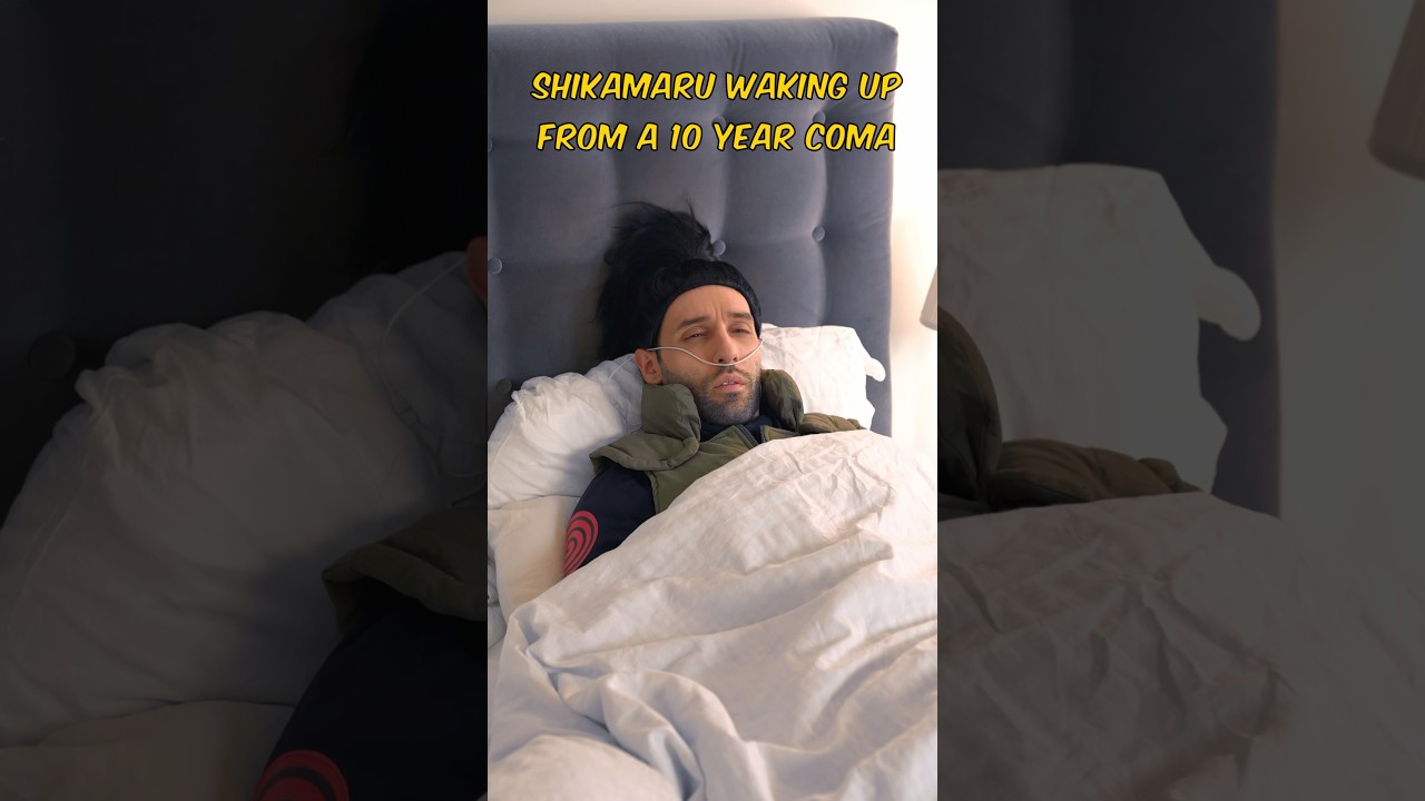 Shikamaru waking up from a coma 😩 