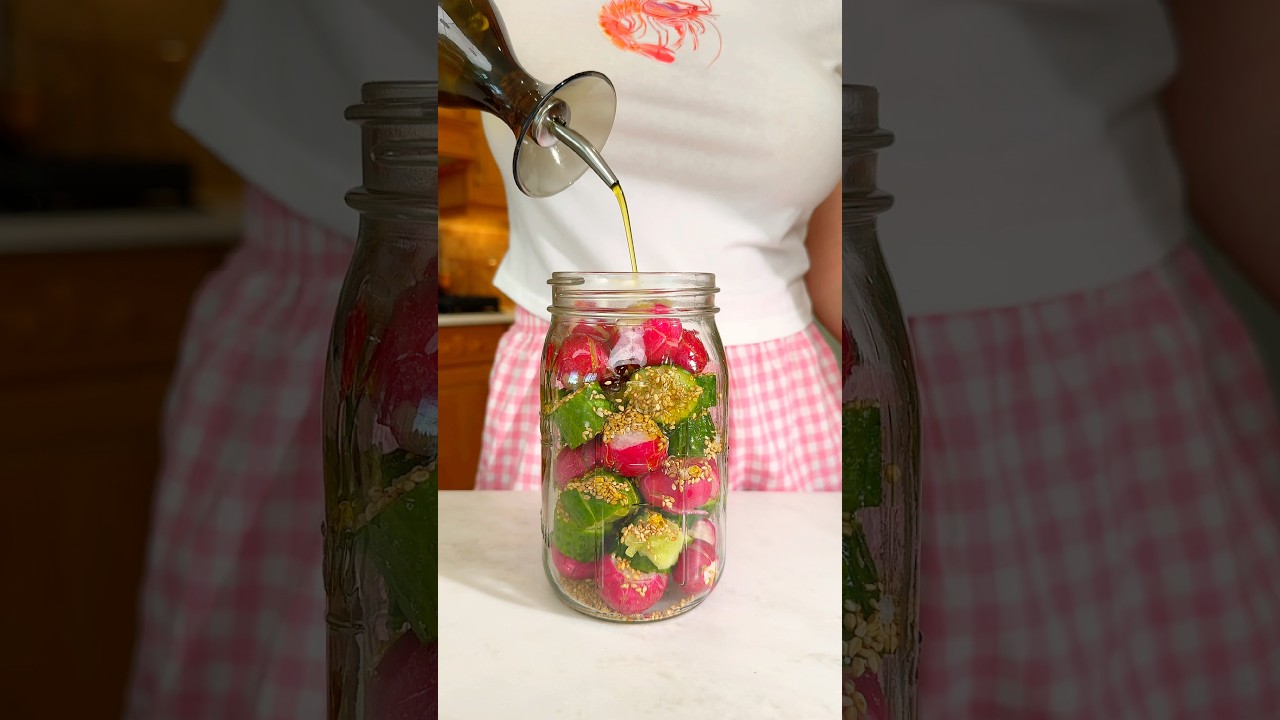 I Had NO IDEA Radishes Could Taste This Good when crushed!