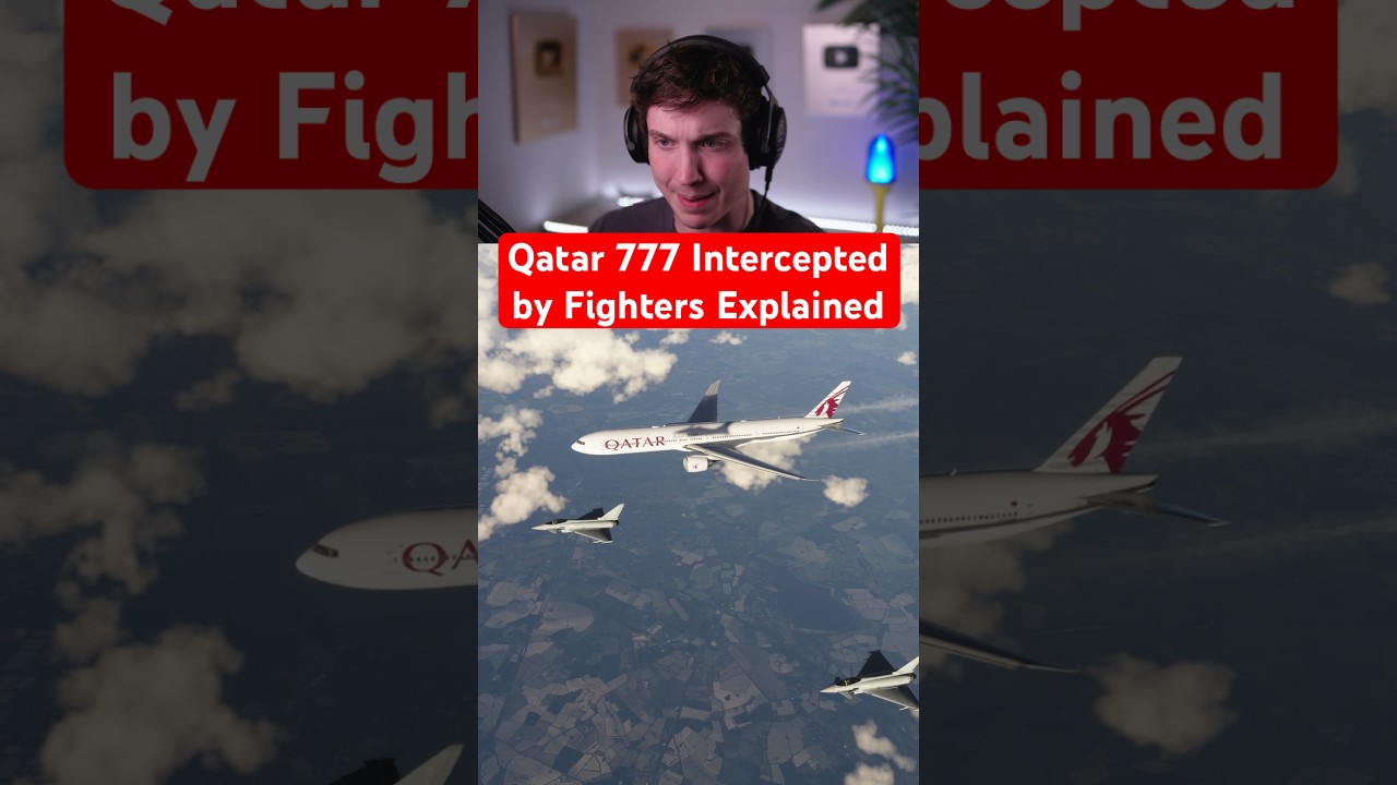 Перехват Boeing 777 Qatar Airways истребителями: что произошло на самом деле