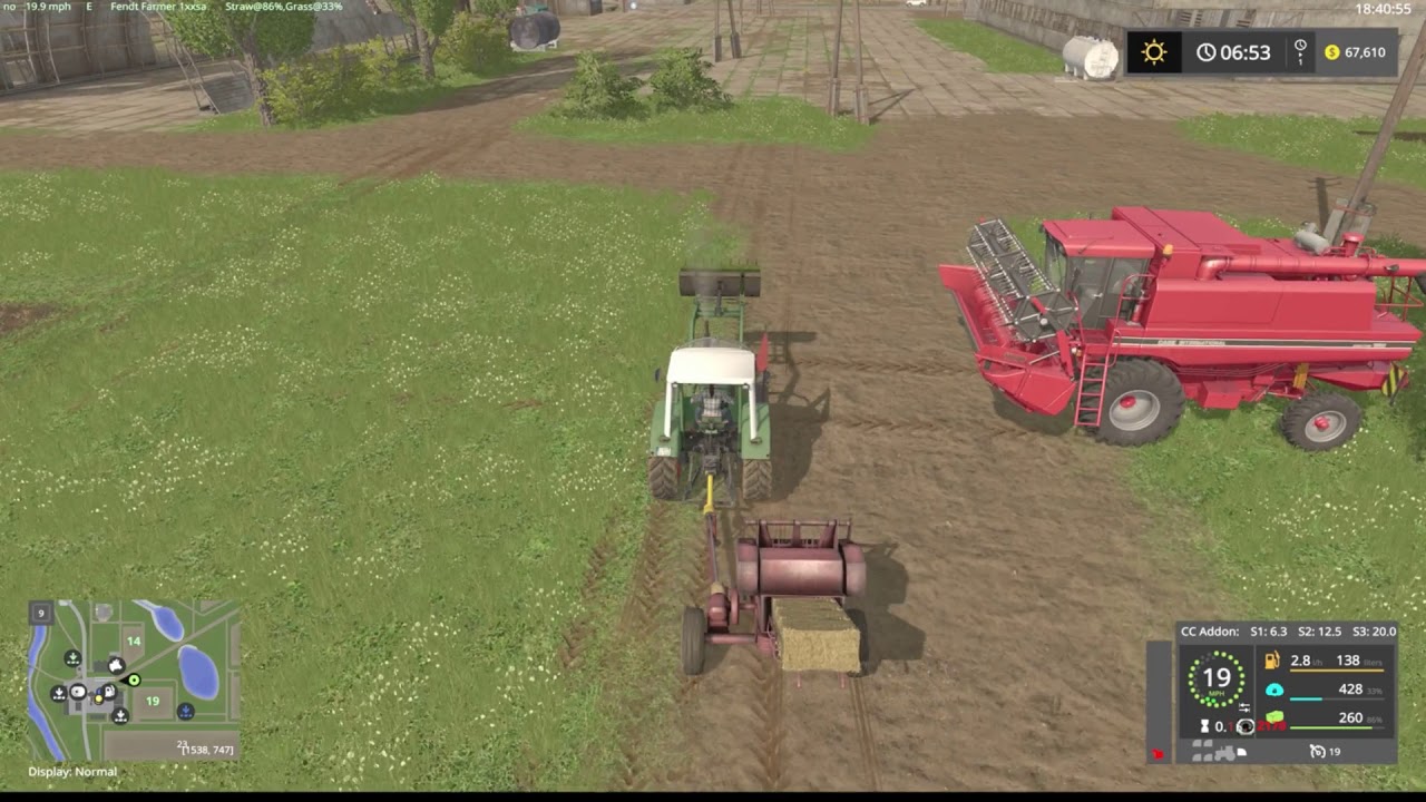 Quick review: Fendt Farmer100 w attachments FBM team