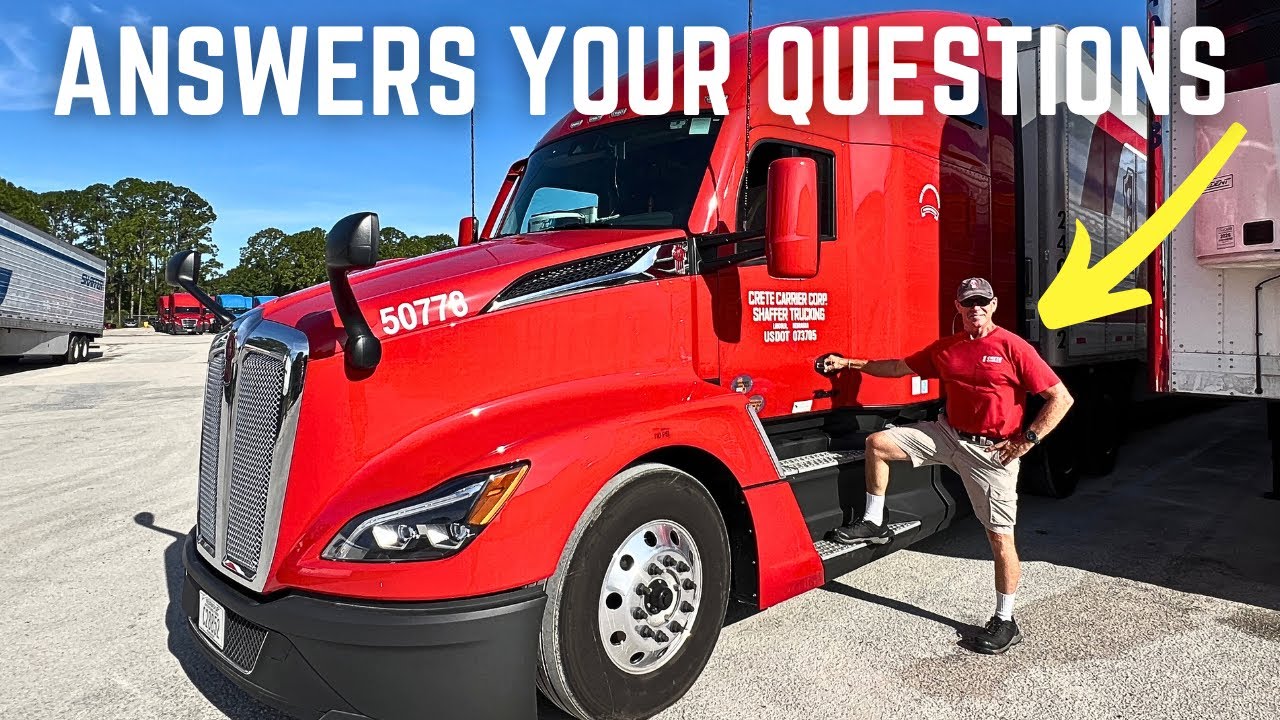 Answers from a Real Truck Driver - 10 Questions About Crete Carrier