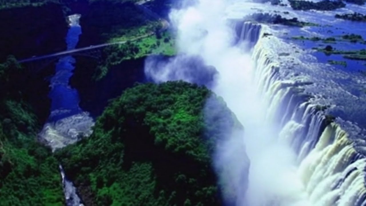 Calming Waterfall Ambience | Stress Relief and Healing Sounds |soothing Healing