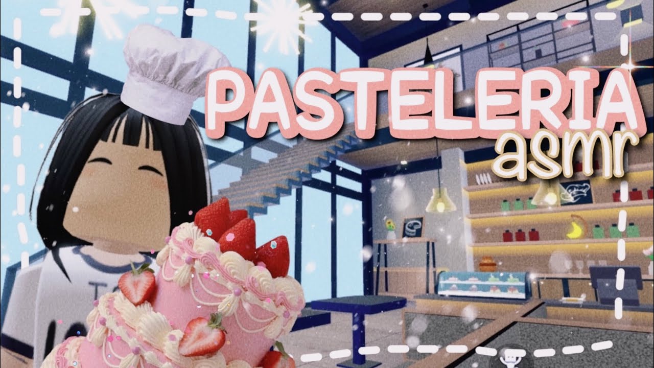ASMR💜PASTELERIA || ROBLOX ROLEPLAY || LIVETOPIA