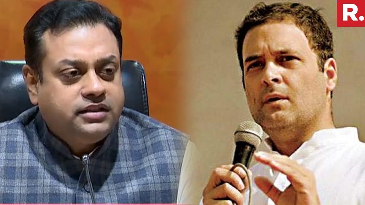 Sambit Patra Vs Rahul Gandhi