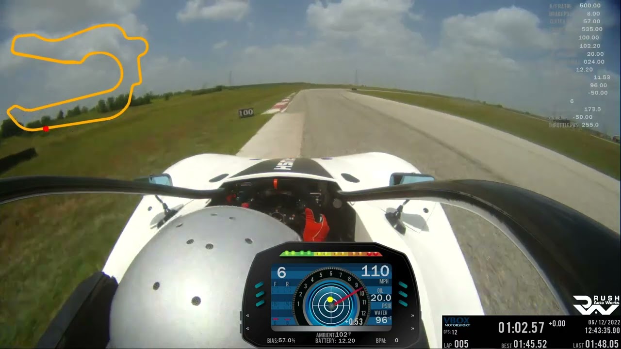 Rush SR - First Outing Testing & Engine Break-in