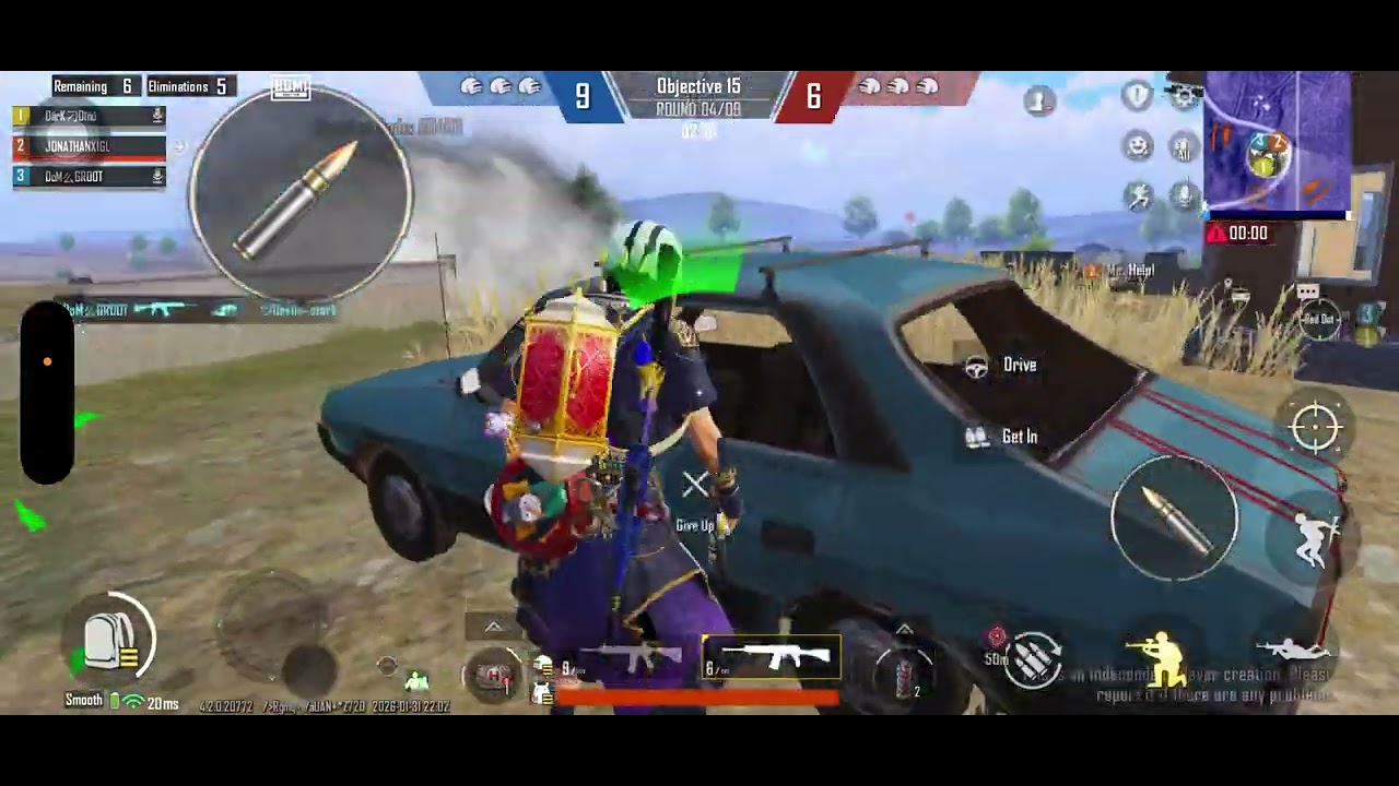 3v3 NILL Jonatha & groot & dinu vs stark & rushgod & logan 3v3