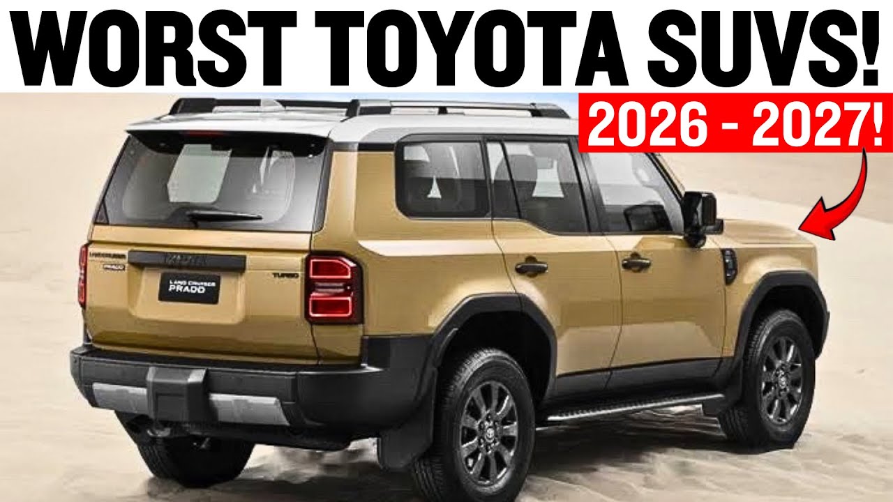 The 3 WORST and 4 BEST TOYOTA SUVs You Can BUY in 2026 & 2027!