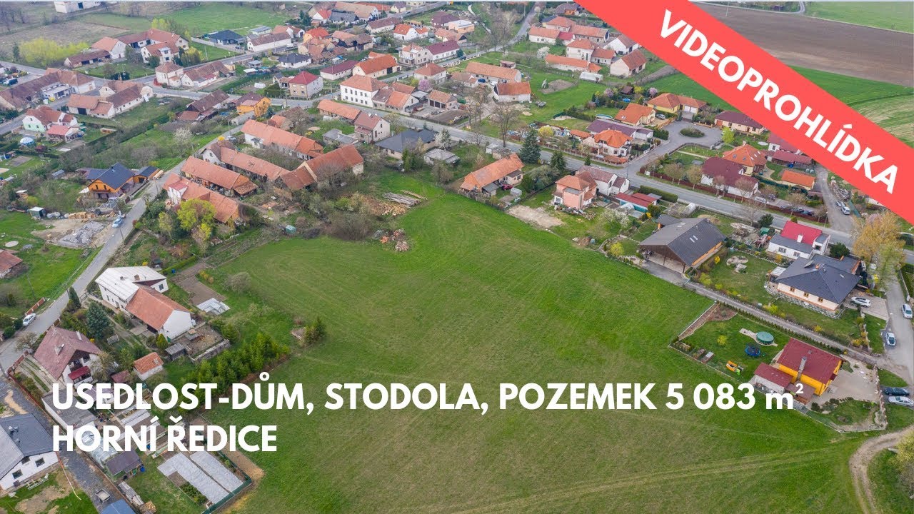 NA PRODEJ: Usedlost v Horn&iacute;ch Ředic&iacute;ch - dům, stodola, pozemek 5 083 m&sup2; Petr Ivanko | real estate