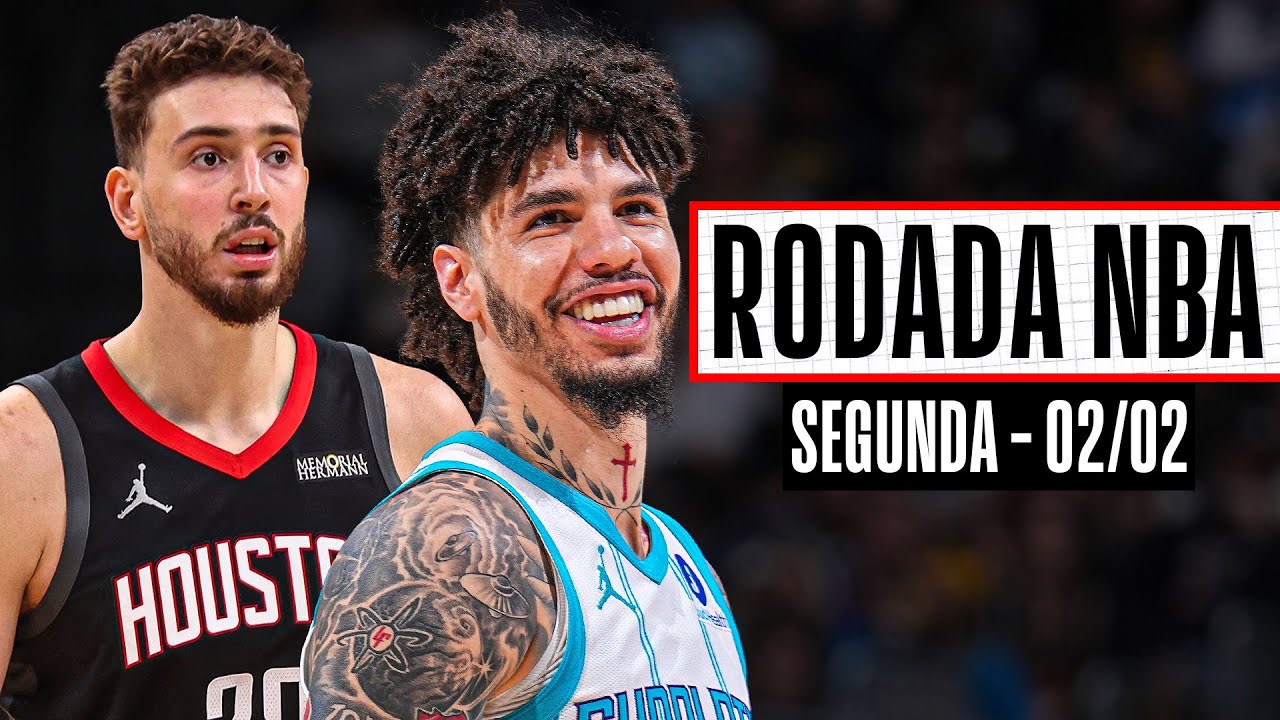 LAMELO COMANDA os HORNETS à 7ª VITÓRIA SEGUIDA; SENGUN é DOMINANTE com 39 PONTOS - Rodada NBA 02/02