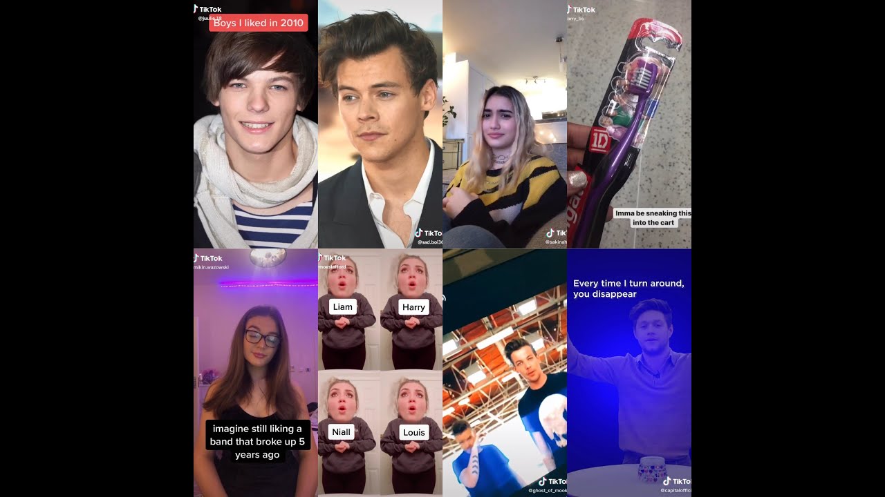 one direction tiktoks for when you're lonely in self-isolation
