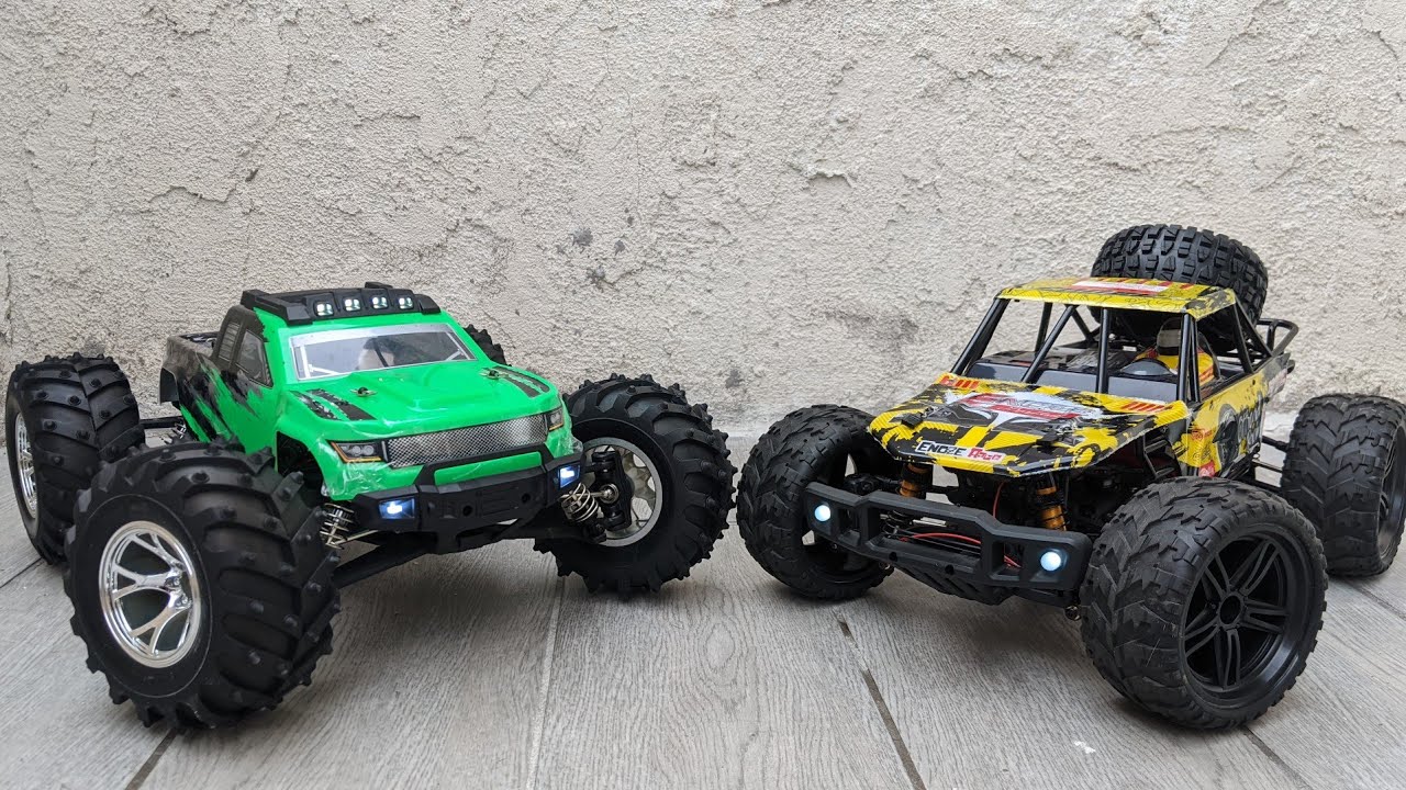 Enoze 9203e vs Flyhal FC610 Speed Runs and Comparisons - Two Great 1/10 RC Off-Roaders
