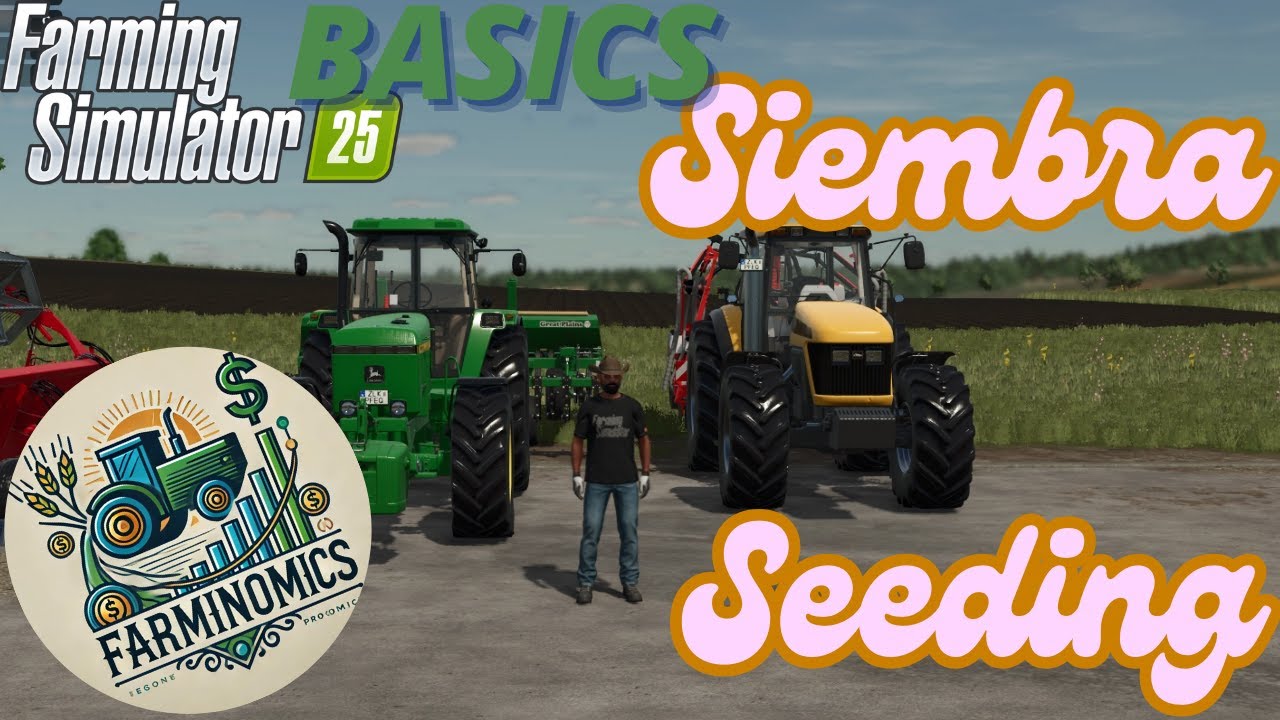 #fs25basics  #tutorial Como Sembrar | How to Seeding en Farming Simulator 25