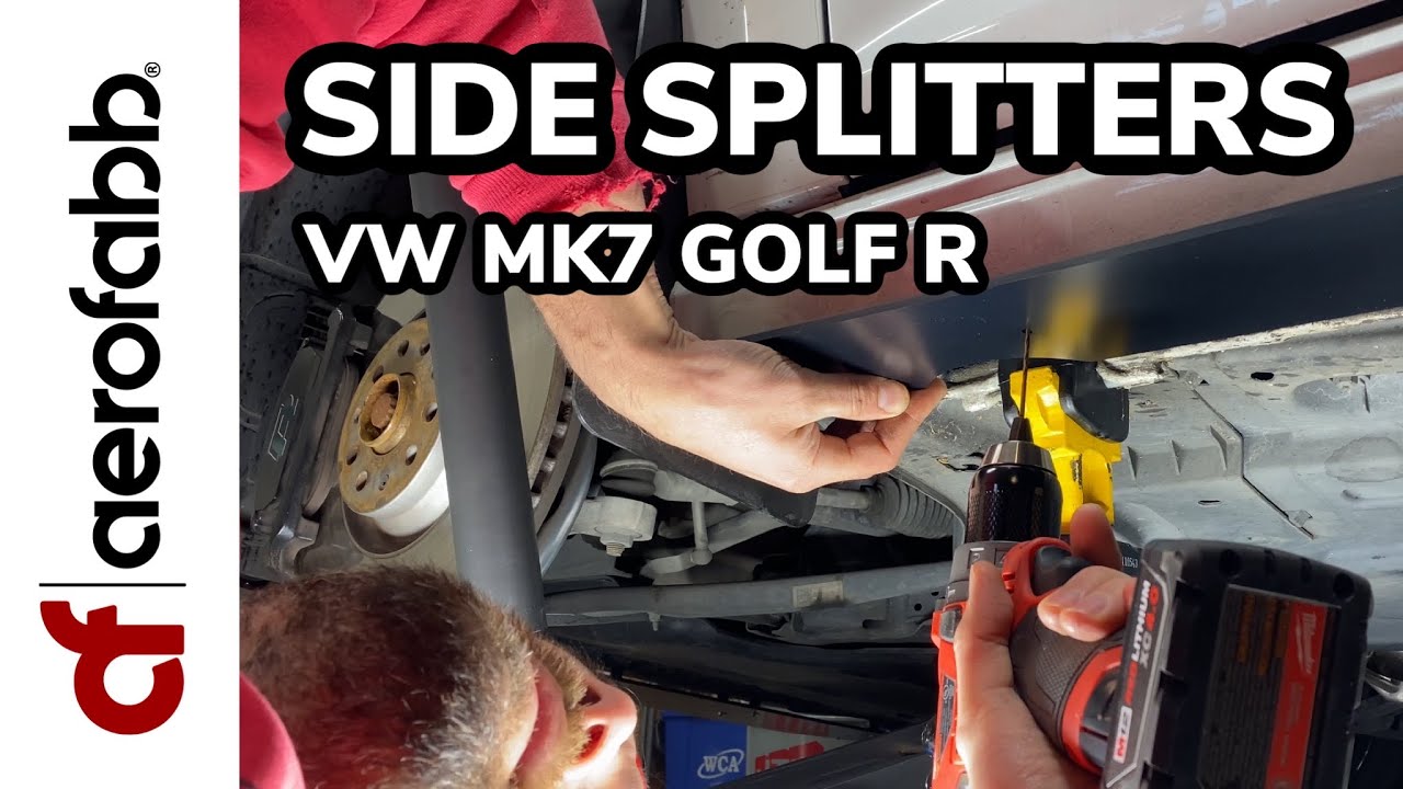aerofabb® Side Splitter Install - MK7 Golf R