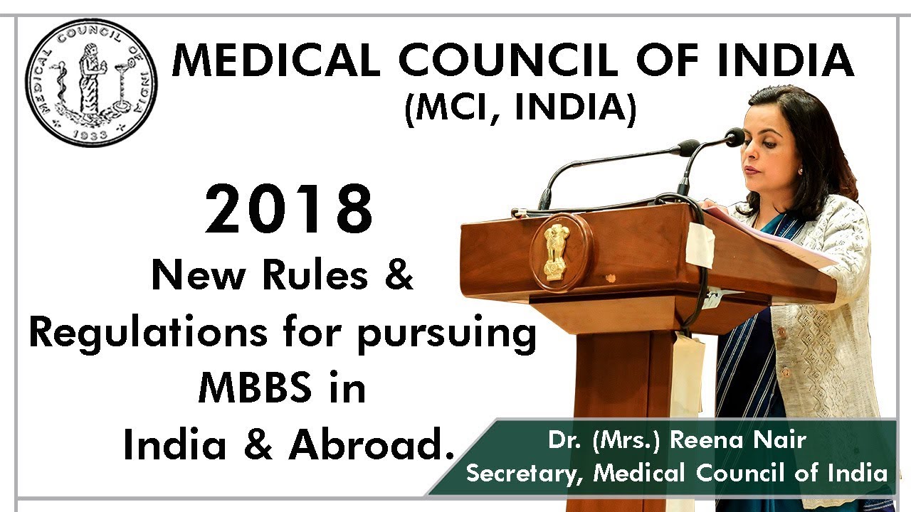New Rules of MCI (Medical Council of India) for MBBS in Abroad