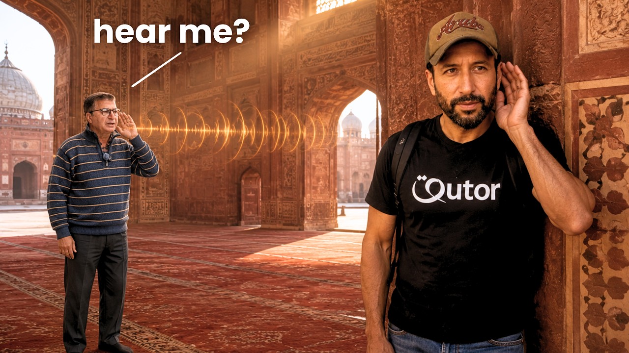 Why does the Badshahi Mosque sound UNREAL? 🇵🇰