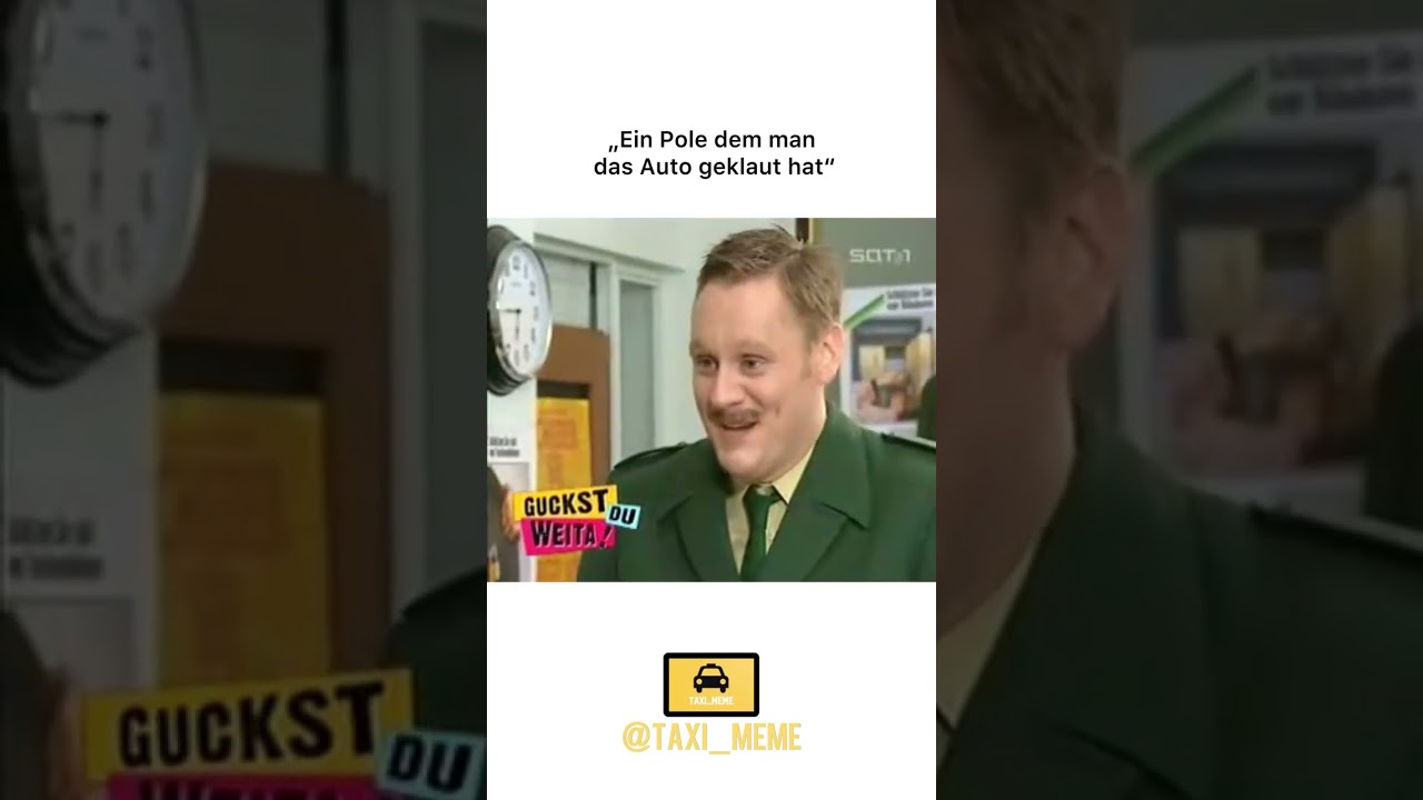 Ein Pole dem man das Auto geklaut hat