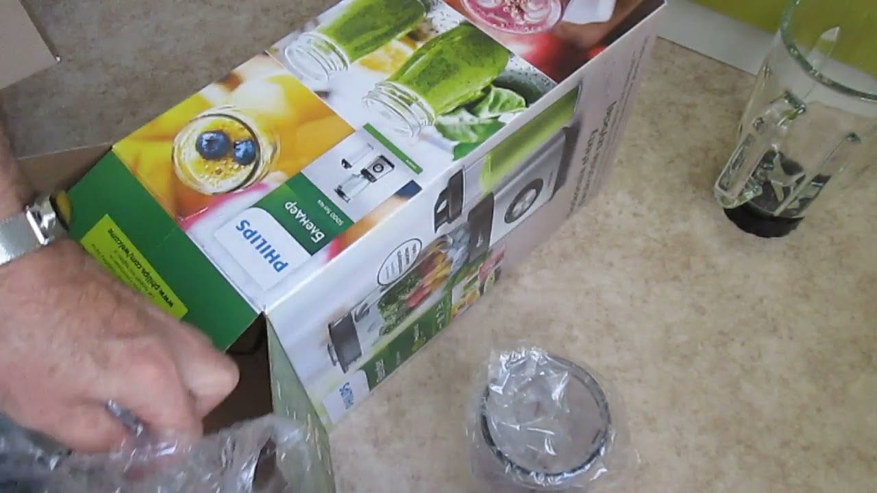 Распаковка блендера Philips Series 5000 HR3573/90 товар из "Rozetka"