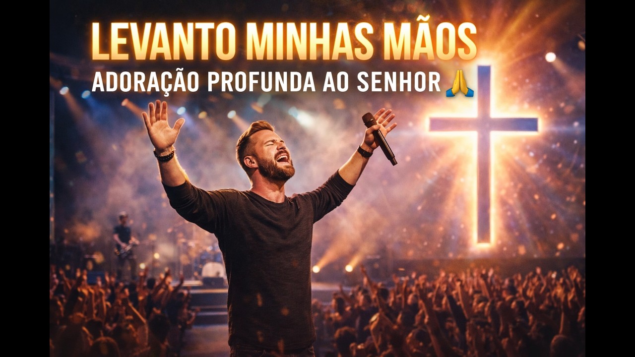 LEVANTO MINHAS MÃOS (ADORAÇÃO PROFUNDA AO SENHOR)