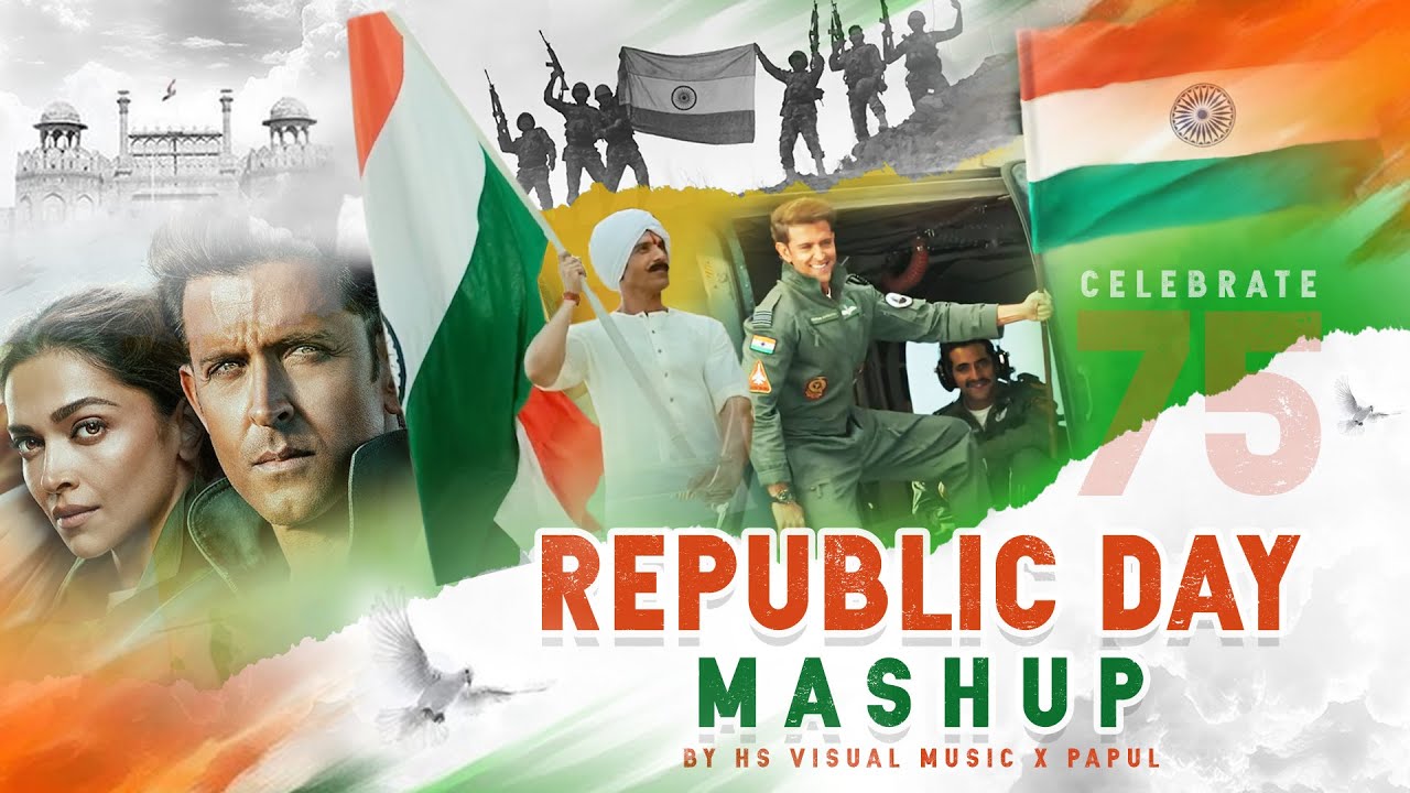 Republic Day Mashup 2024 | HS Visual Music x Papul | Best Patriotic Song 2024 Mashup