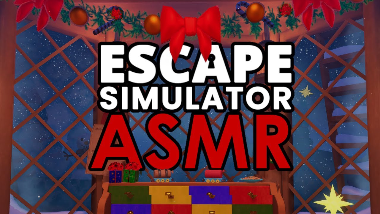 Stuck in Santa's Workshop - Relaxing Escape Simulator ASMR (close male ear to ear whispers)