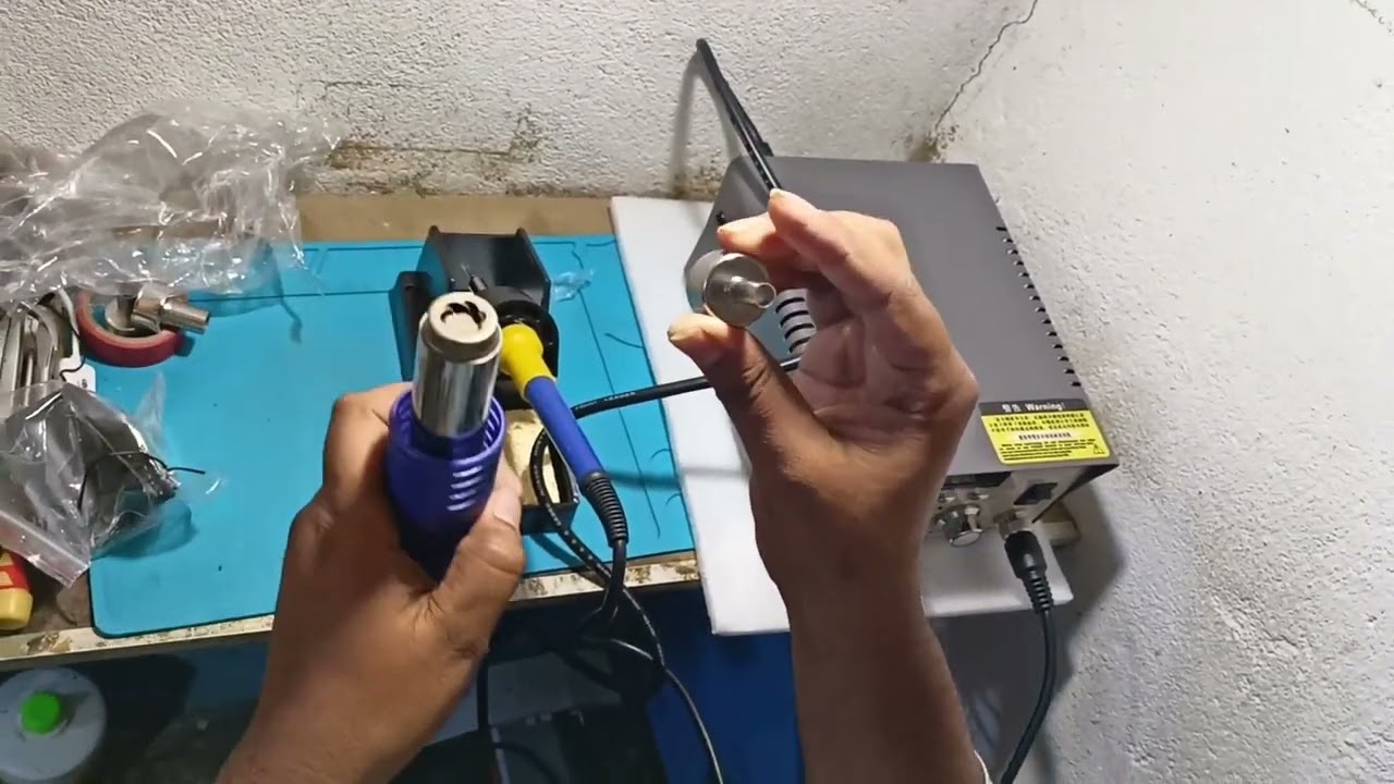 KADA 2018D Plus SMD Rework Station Hot Air Gun Heat Gun review best for mobile phone repairing
