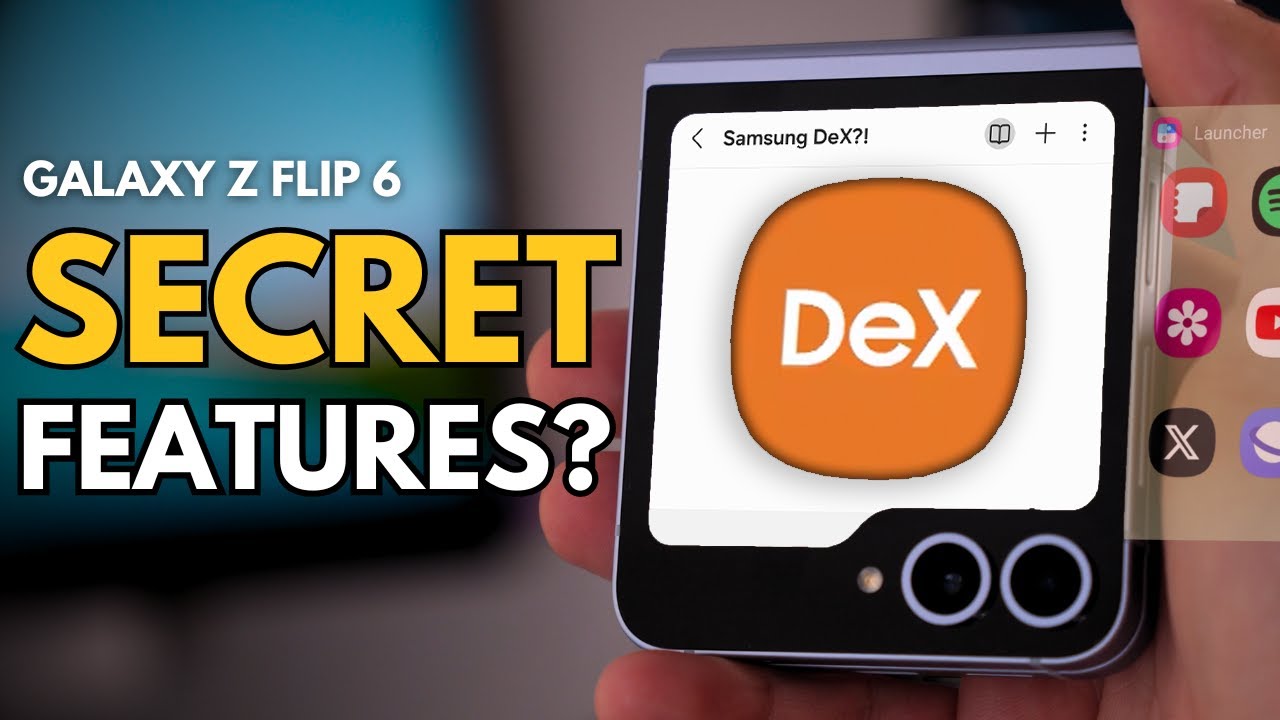 Есть ли в нём Samsung DEX? Все скрытые функции Z Flip 6!