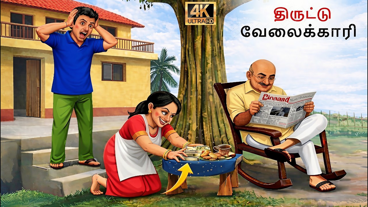 The Greedy Servant | Tamil Stories | Tamil moral stories | Stories in Tamil #needhikadhaigal