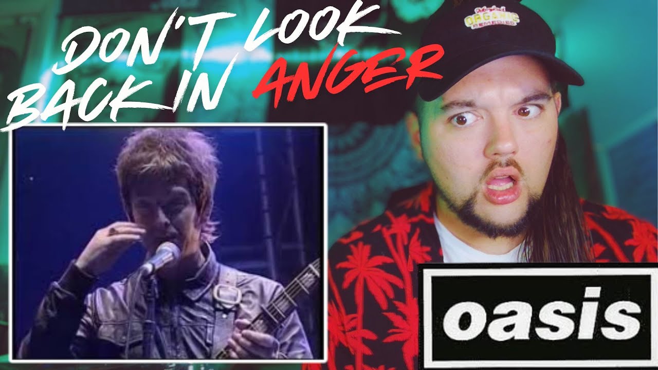 Реакция барабанщика на песню «Don't Look Back In Anger» (концерт) группы Oasis