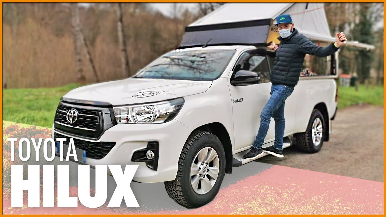 TOYOTA HILUX 🏔 Pick-Up, Van, CampingCar ?! Vous n'êtes pas prêts 😲