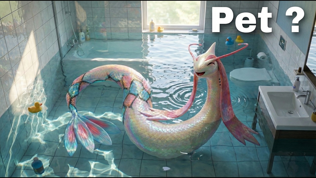 I Got a Pet Milotic In Real Life (Realistic Pokémon Simulation)