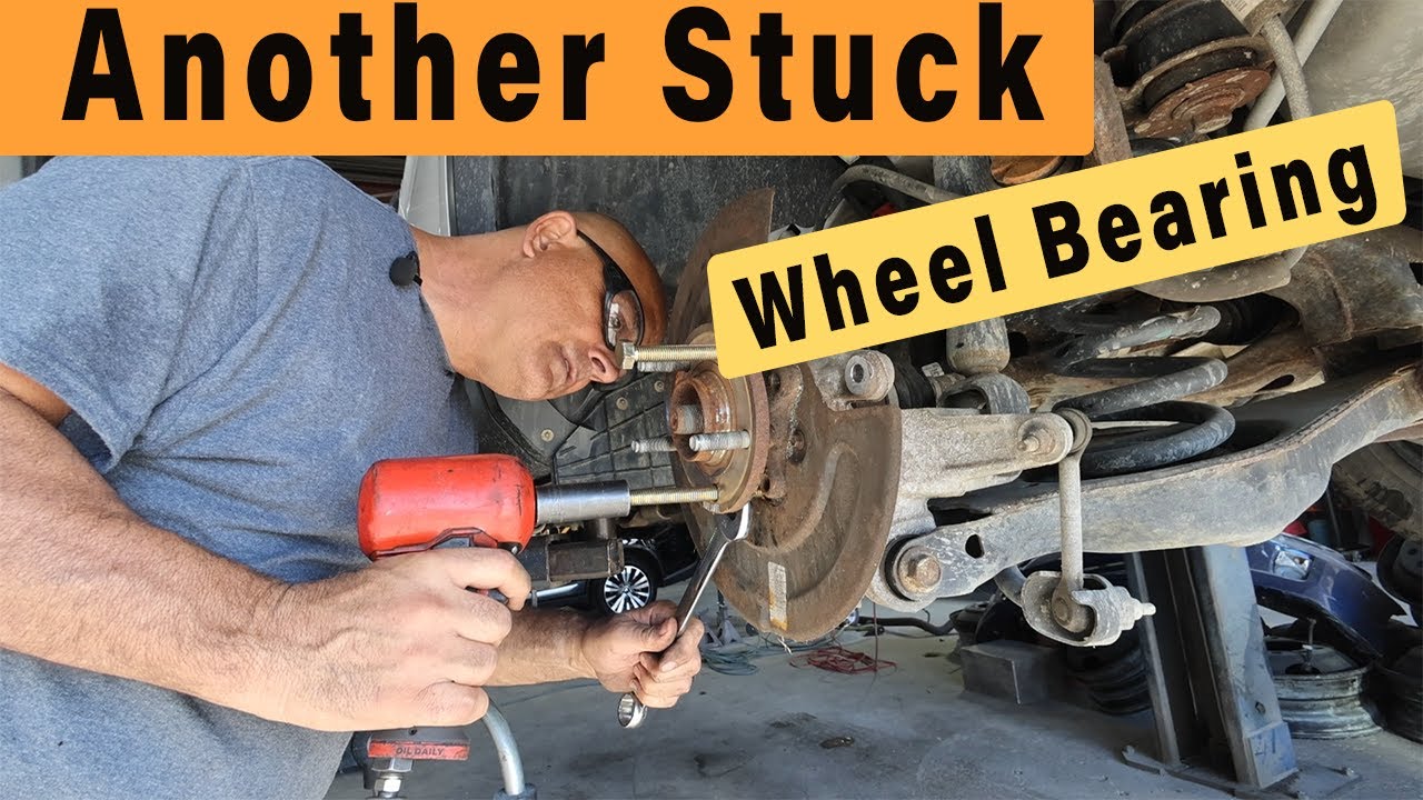 Remove A Rear Wheel Bearing On A 2013 Ford Explorer In Minutes! ( NOT )