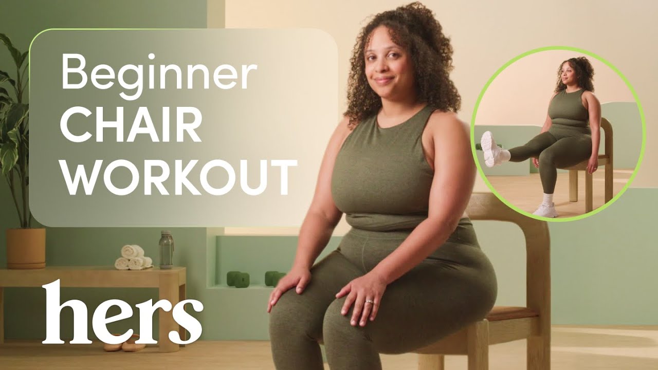 Beginner Chair Workout: Chair Exercises You Can Do ANYWHERE