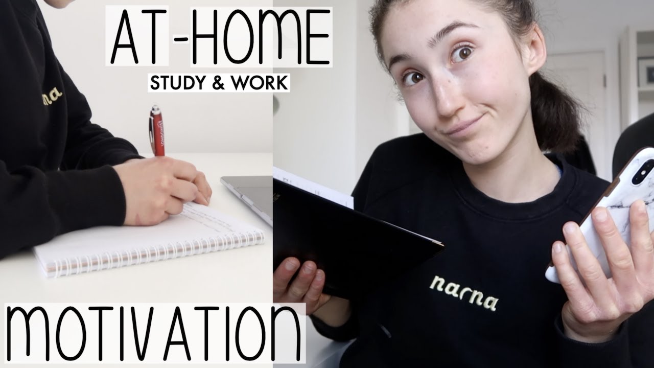 DAY IN THE LIFE VLOG & MY ADVICE | HOW I STAY MOTIVATED TO WORK/STUDY FROM HOME (10 MUST-DO THINGS)