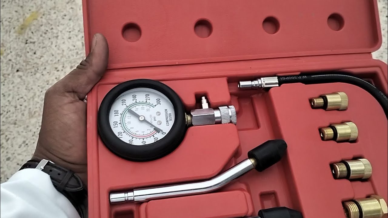 Test compression moteur  فحص ضغط المحرك