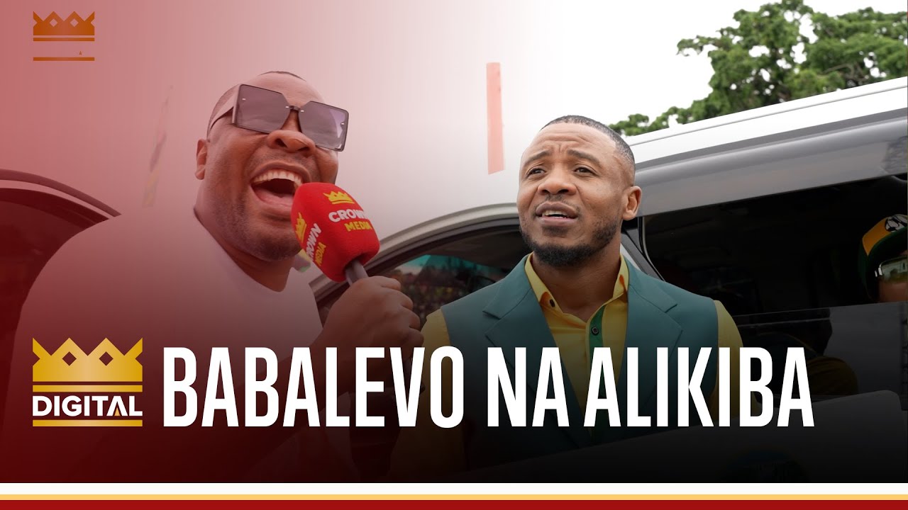 BABA LEVO NA ALIKIBA WAKUTANA, AOMBA KUJA CROWN MEDIA. UTAPENDA