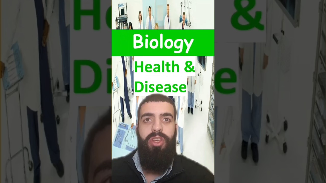 Health and Disease - GCSE Science in a minute #biology #gcsescience #stem #gcse #school #science