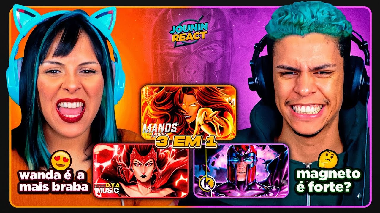 3 EM 1 - DROP COLAPSO URT | Mands, D.Y.A & Okabe | [React em Casal] 🔥